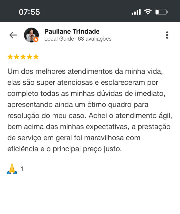 Depoimento Pauliane Trindade